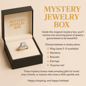 Mystery Surprise Box – Packed with Exciting Jewelry and Accessories for Women