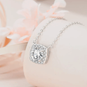 Yousera Jollery Aurora Glow Solitaire Pendant Necklace